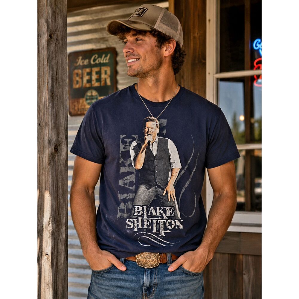 Blake Shelton 2014 Tour Tee S